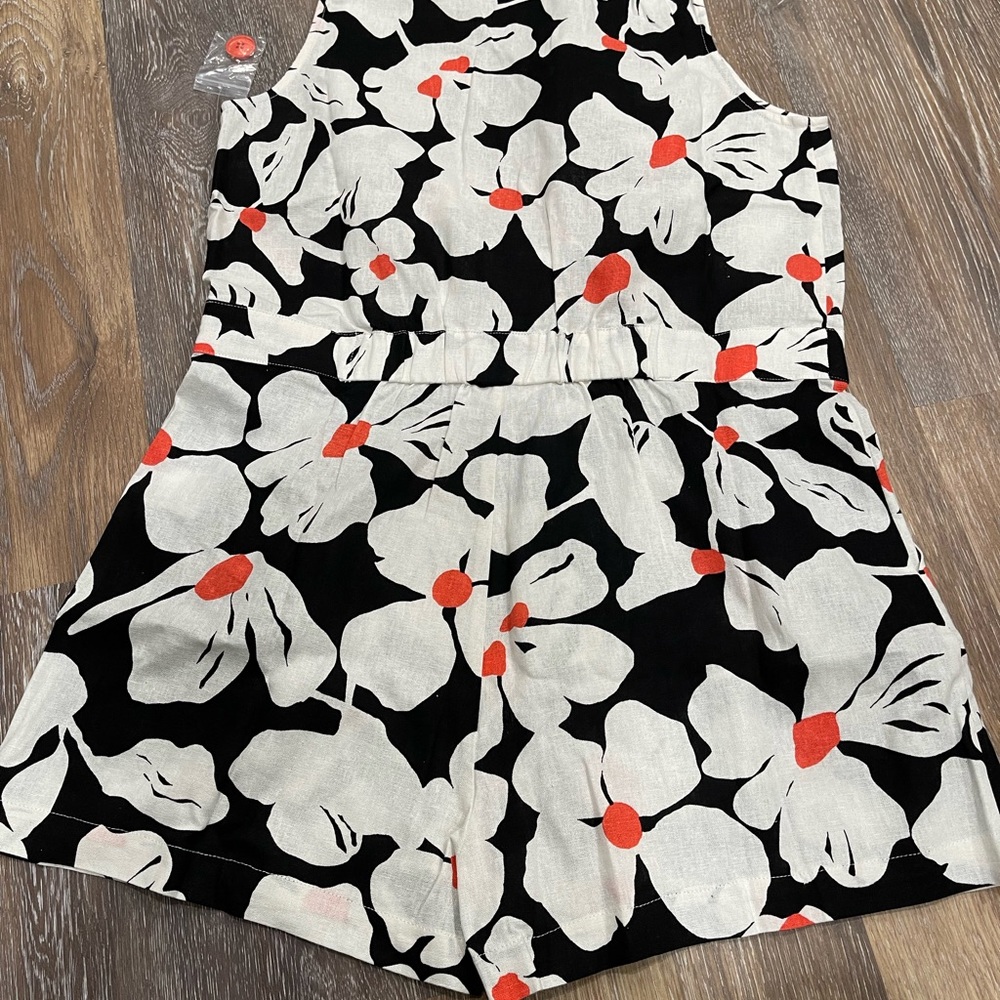 BNWT ModCloth Just Want to Have Sun Surplice Romper - Picture 10 of 14